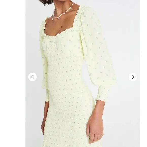 NWT Faithful The Brand Gombardy Mini Dress in Bisset Floral - Picture 6 of 16